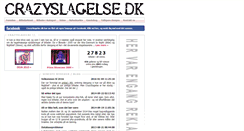 Desktop Screenshot of crazyslagelse.dk
